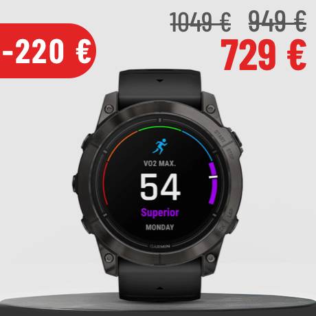 Garmin EPIX Pro Gen 2 Sapphire Titane - 51 mm