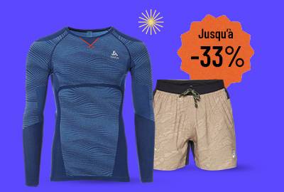 vtements sport homme running trail randonne fitness