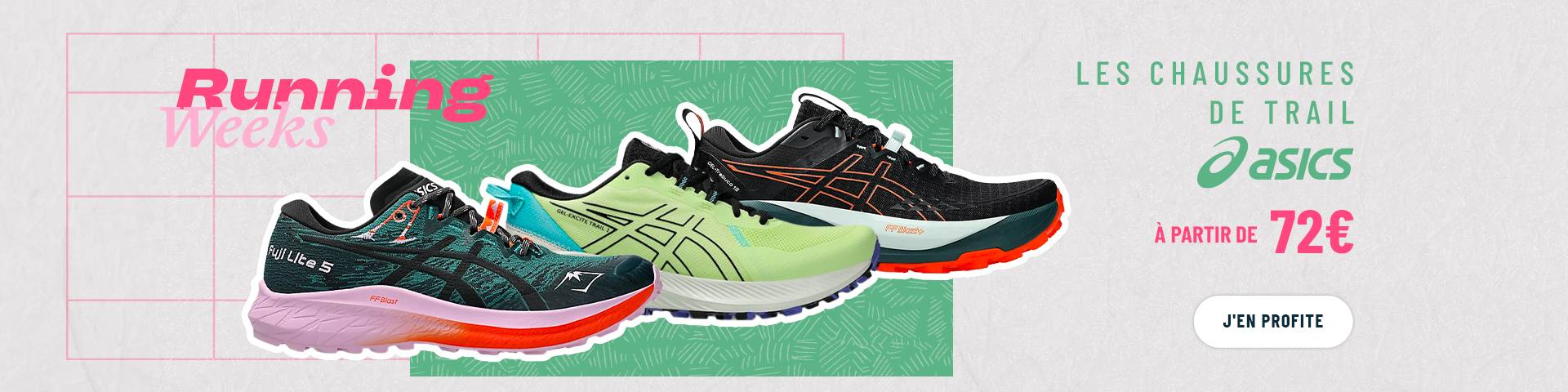 Gamme trail asics