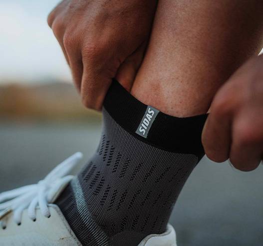 Running with Sidas foot care products