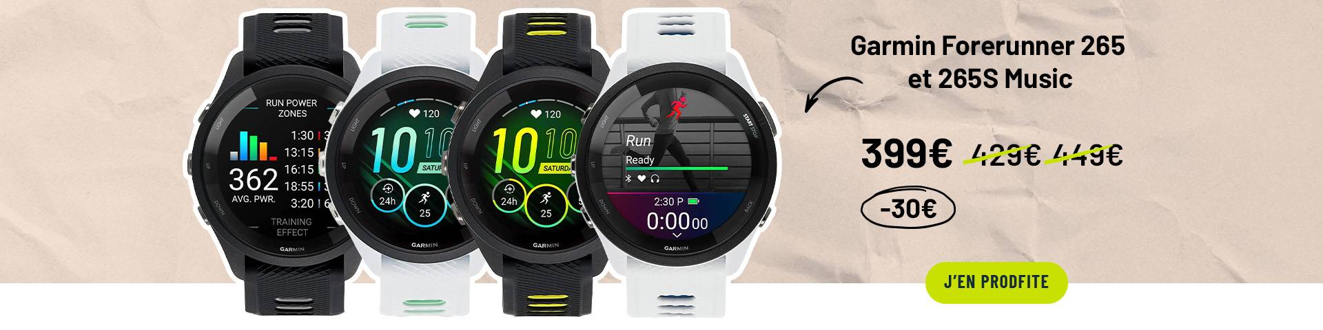 GARMIN FORERUNNER 265