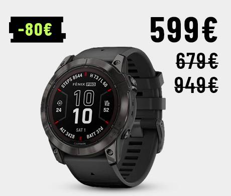Garmin Fenix 7X Pro Sapphire Solar Titane