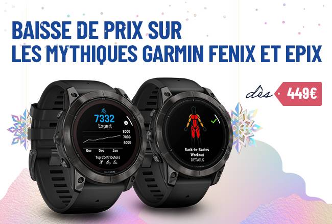 montre garmin promo