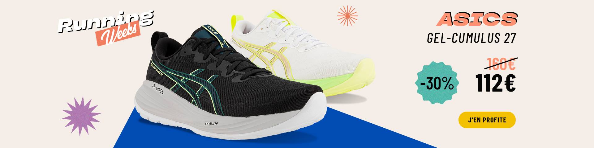 Chaussures Asics Gel Cumulus 27