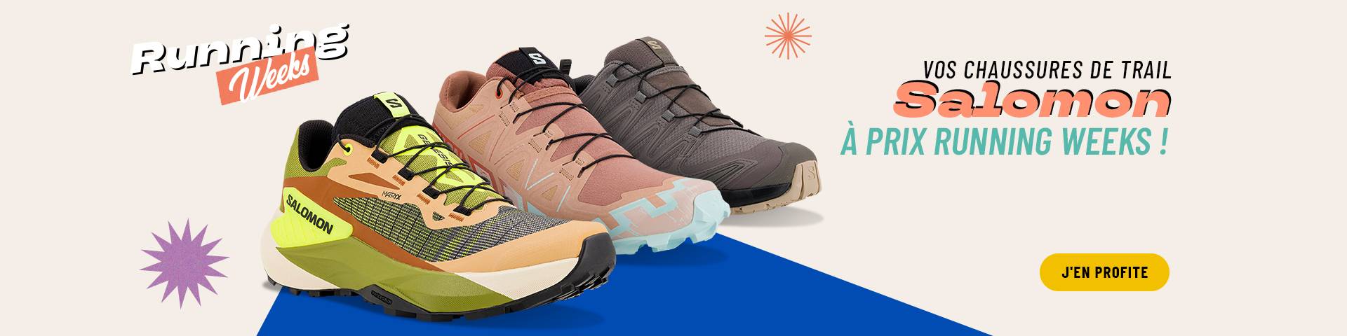 Chaussures de trail Salomon prix RW