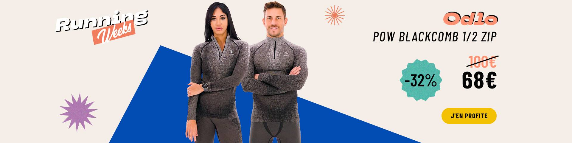 V tements Odlo POW Blackcomb 1 2 Zip