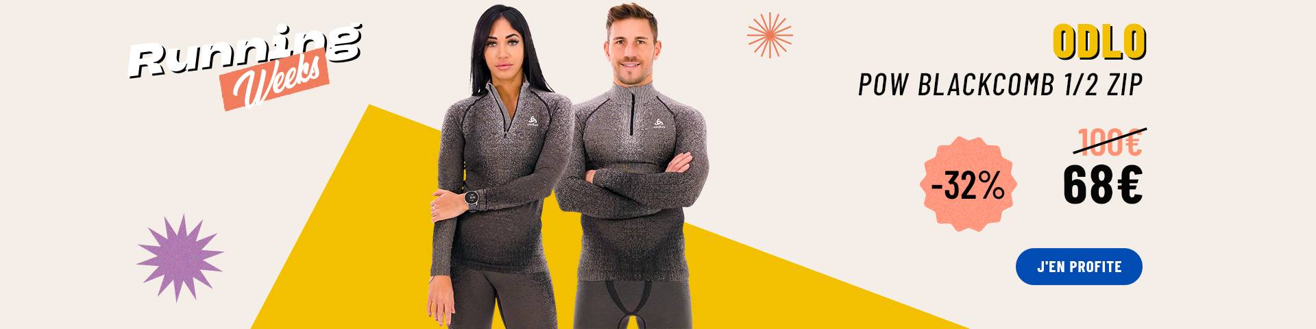 V tements Odlo POW Blackcomb 1 2 Zip