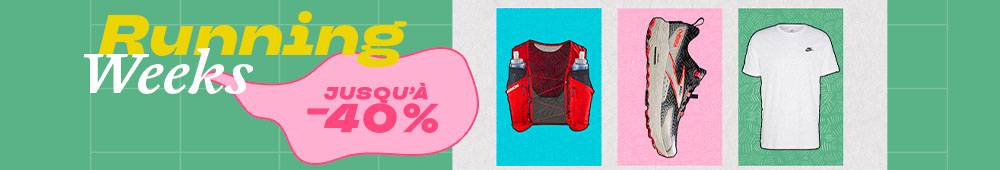 promo running, trail rando fitness sur les chaussures, vêtements et accessoires de sport
