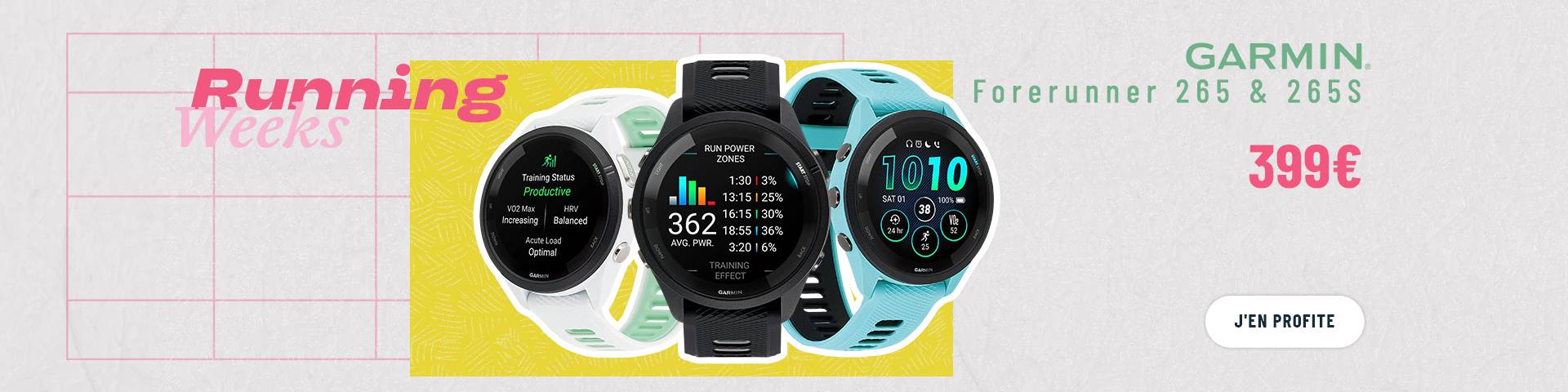 RW garmin forerunner 265