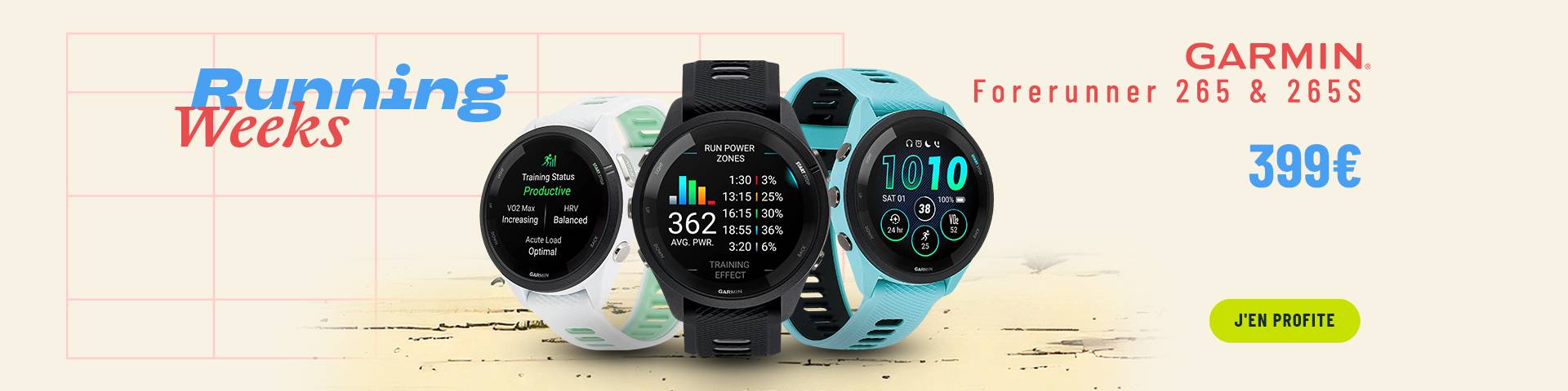 RW garmin forerunner 265