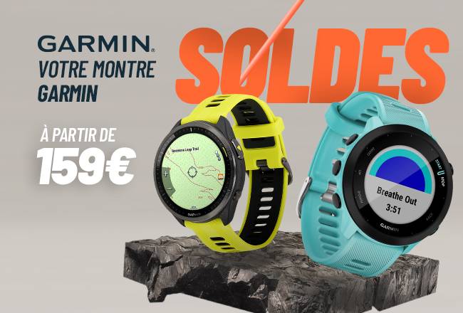 SOLDES montres de sport garmin