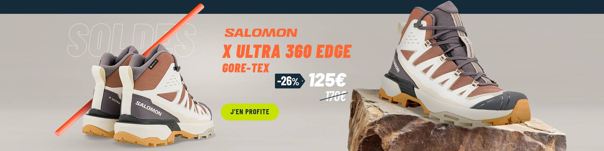 Chaussures Salomon X Ultra 360 edge Gore Tex