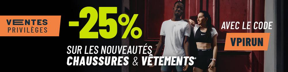 promo running, trail rando fitness sur les chaussures, vêtements et accessoires de sport