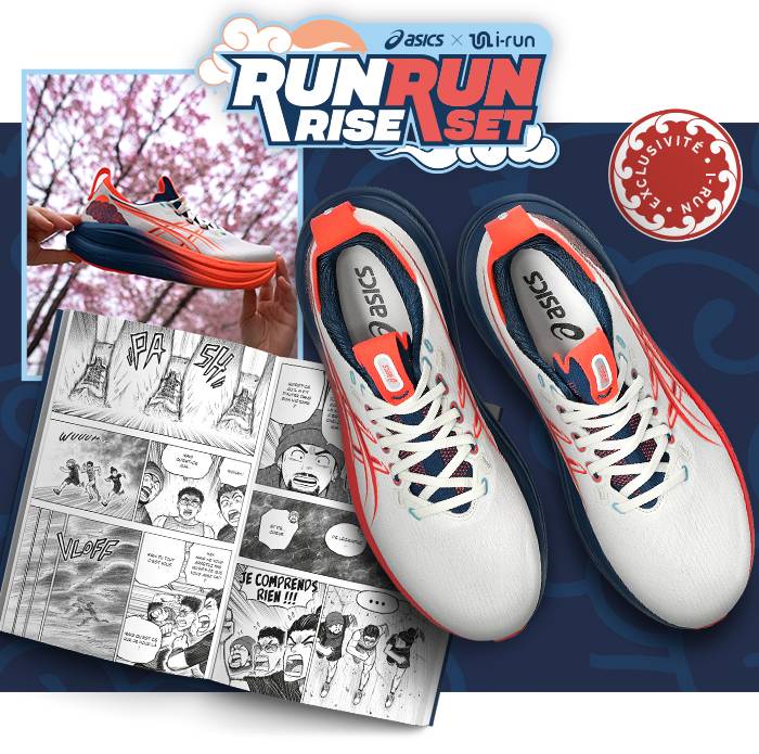 collaboration ASICS x i-Run nimbus 28