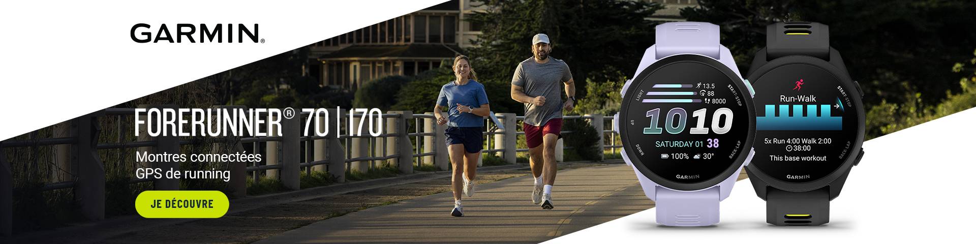 garmin forerunner 70 et 170