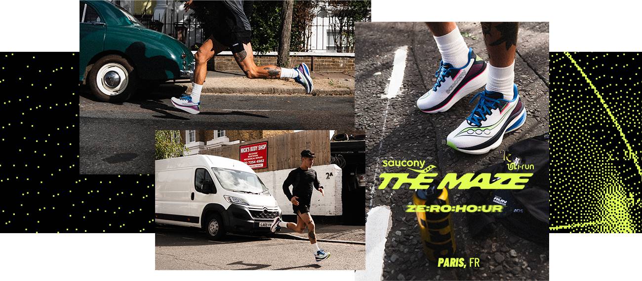the maze saucony paris