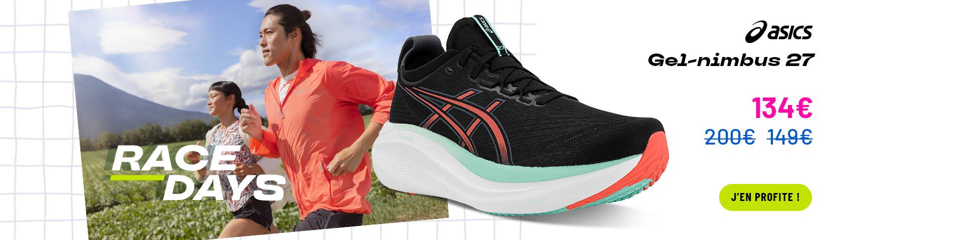 chaussures ASICS Gel Nimbus 27