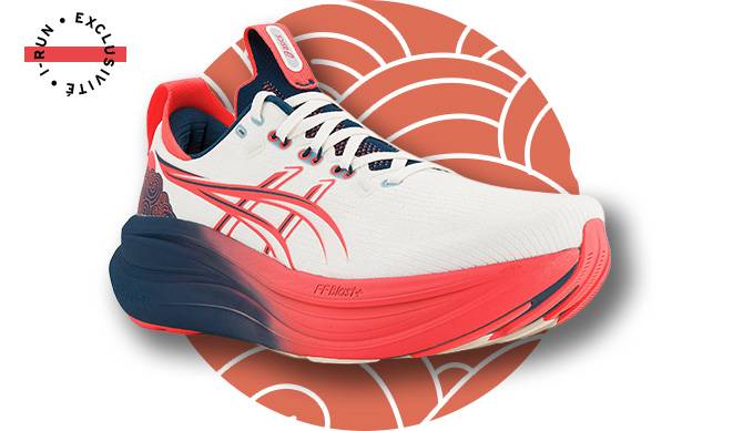 chaussures femme Gel-Nimbus 28 Runrise Runset