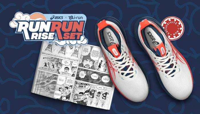 collaboration ASICS x i-Run nimbus 28
