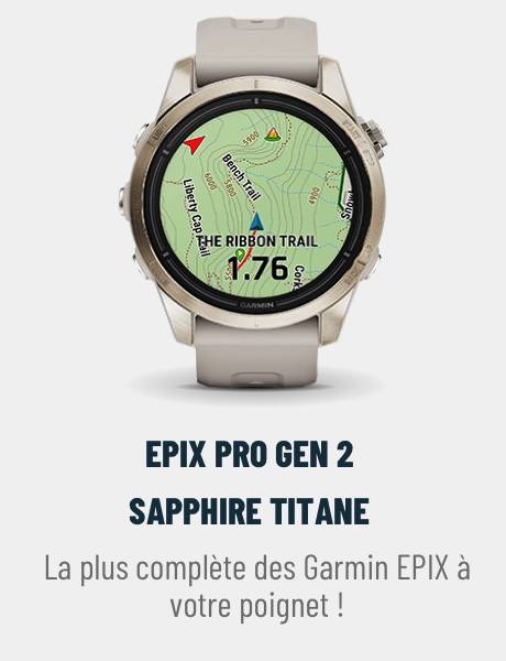 Garmin EPIX Pro Gen 2 sapphire titane