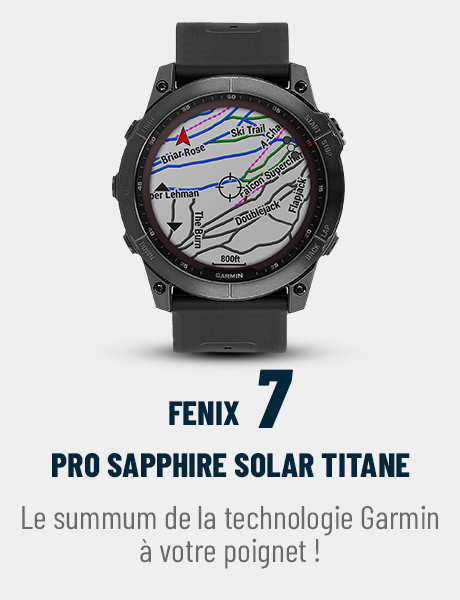 Fenix 7 pro sapphire solar titane