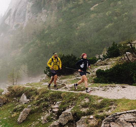 Trail running in La Sportiva Shoes