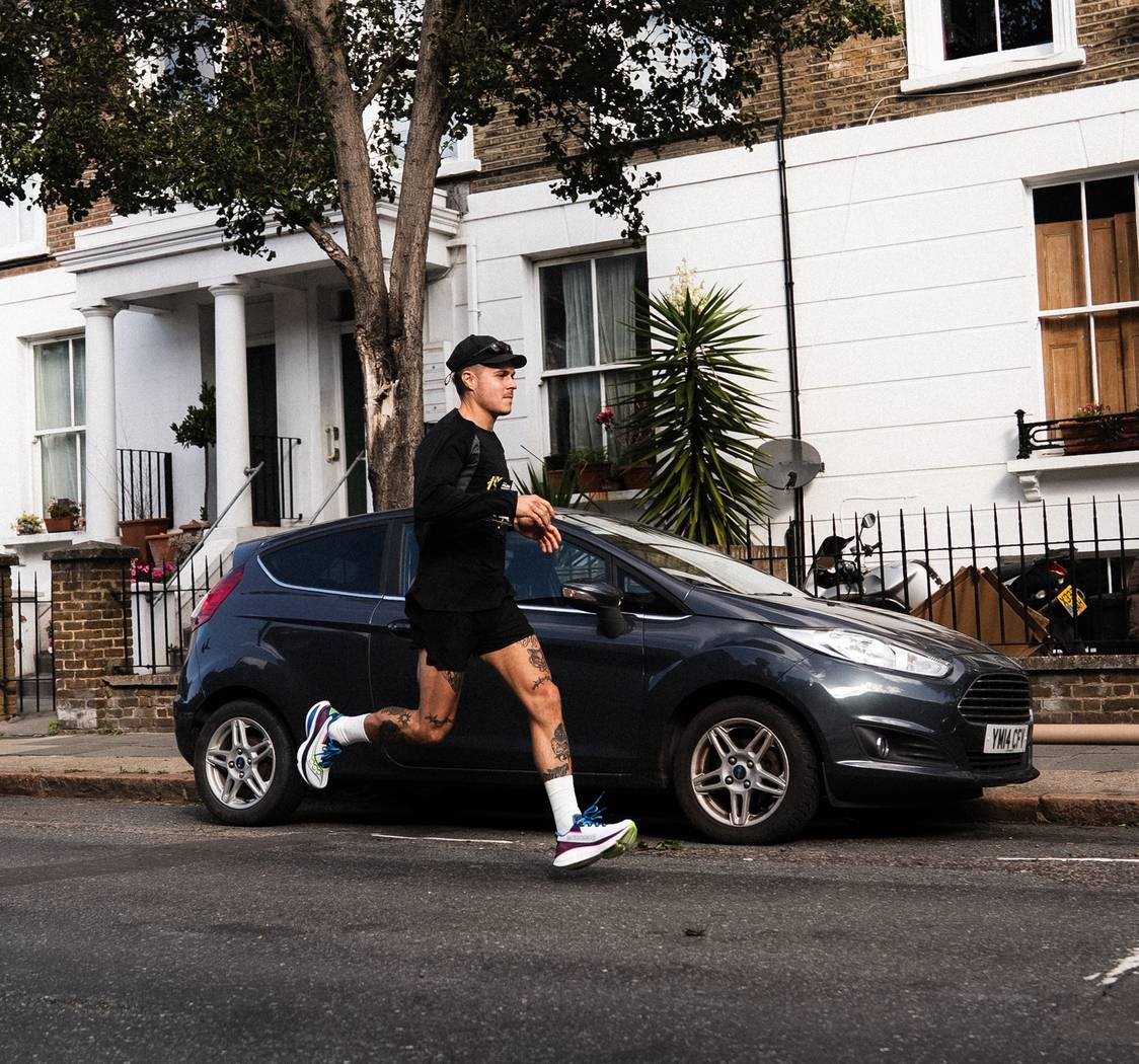 Running with Saucony