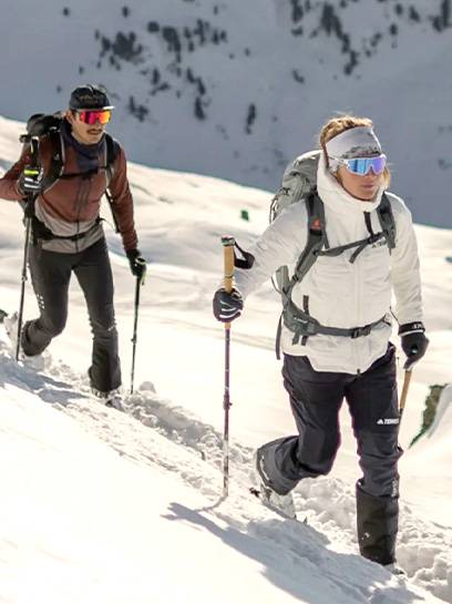 bastones trail running