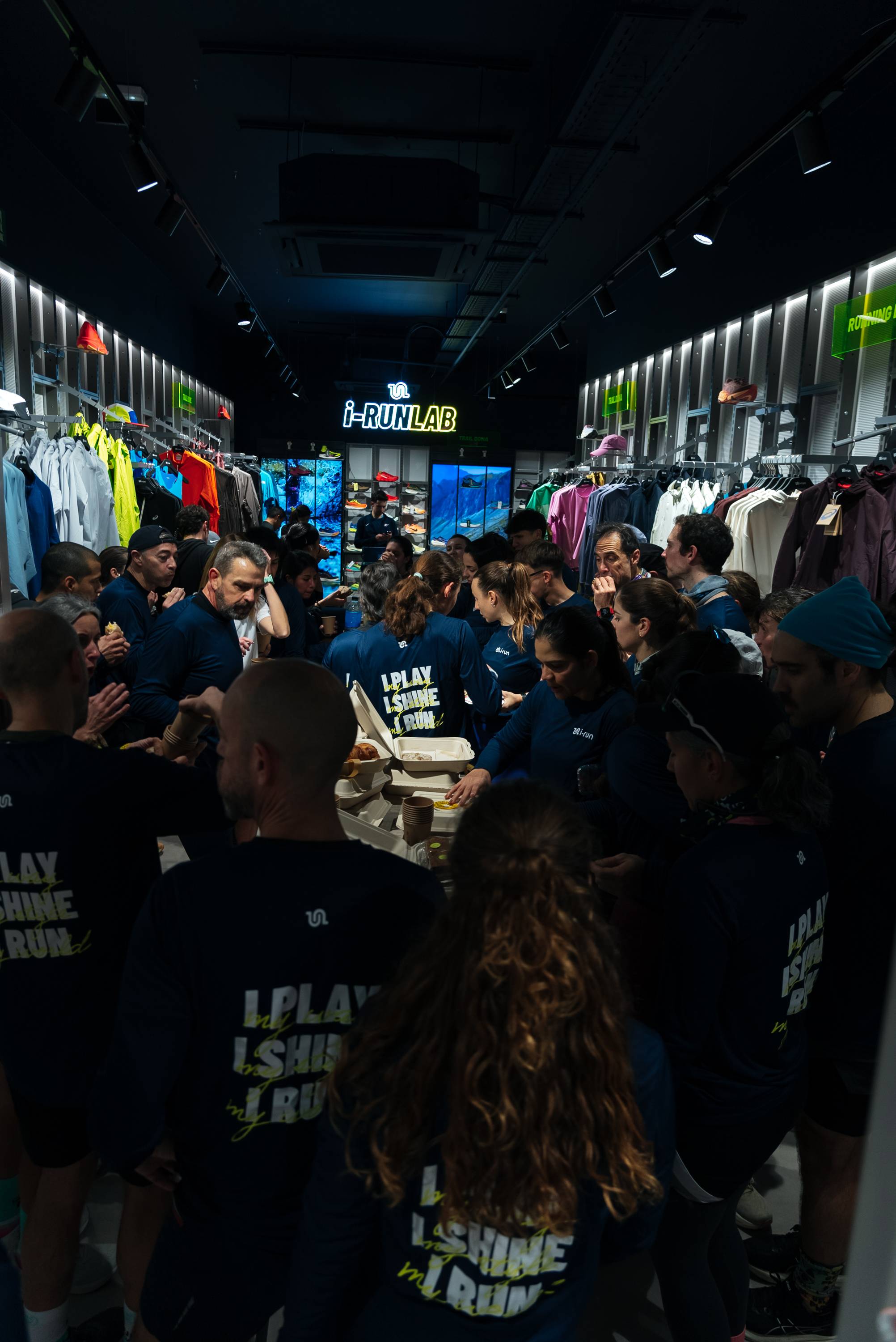 comida en tienda i-Run