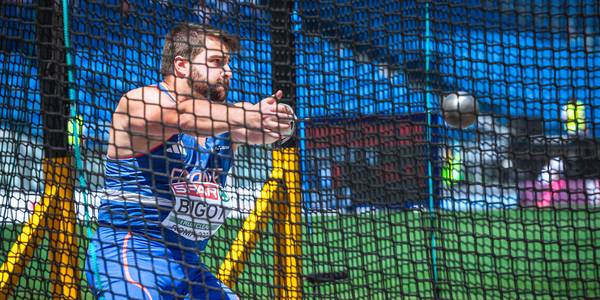 pointes athl&eacute; pour le lancer
