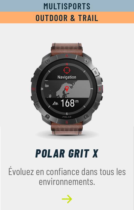 montre polar Grit X