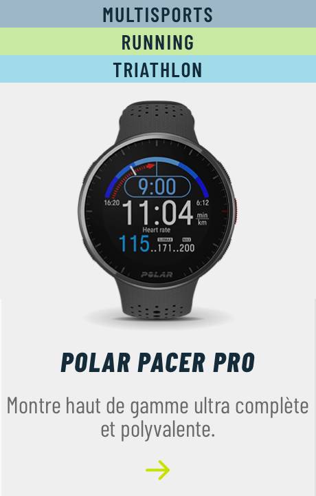 montre polar pacer pro