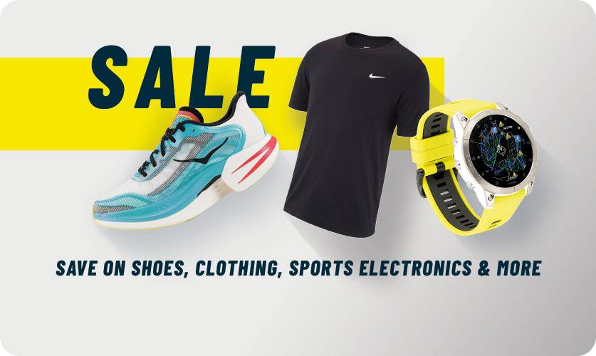 Sale and promotions on products for running, trail running, hiking and trekking