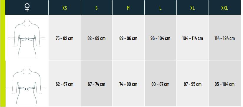 Guide des pointures Asics