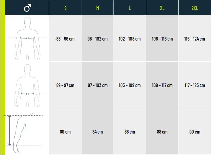 Guide des pointures Raidlight