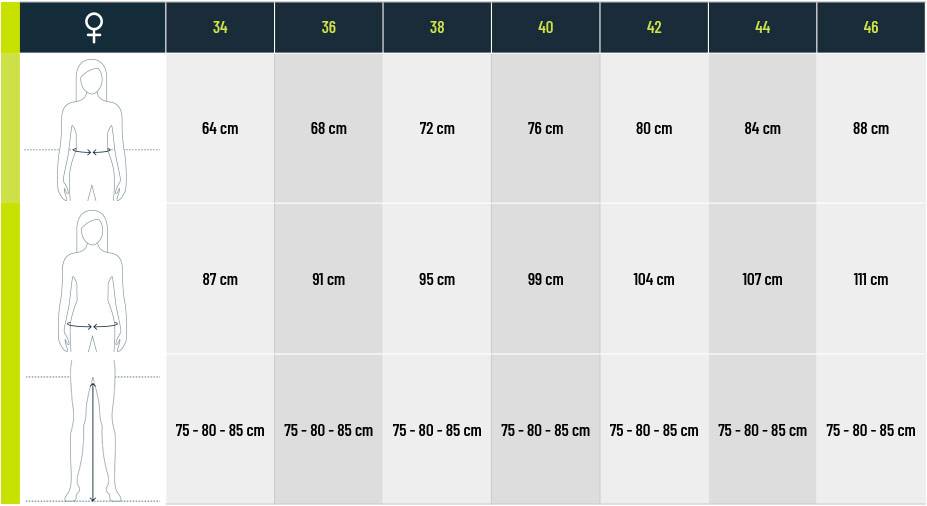Guide des pointures Salomon