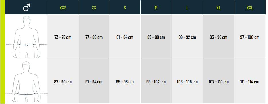 Guide des pointures Saysky