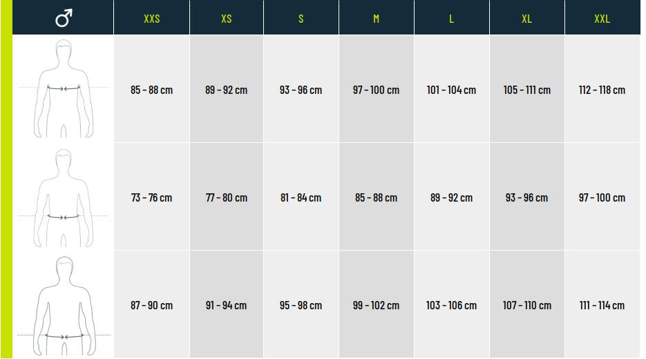 Guide des pointures Saysky