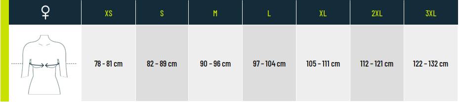 Guide des pointures The North Face