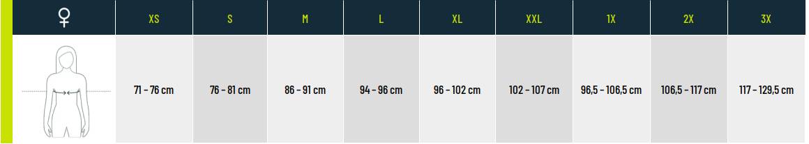 Guide des pointures Under Armour