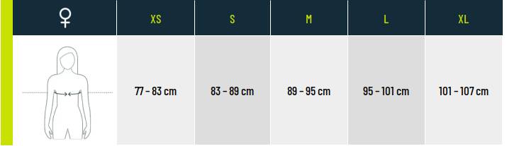 Guide des pointures X-Bionic